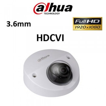 Κάμερα Dahua HAC-HDBW2221FP, HDCVI, 1080P, 3.6mm, Dome