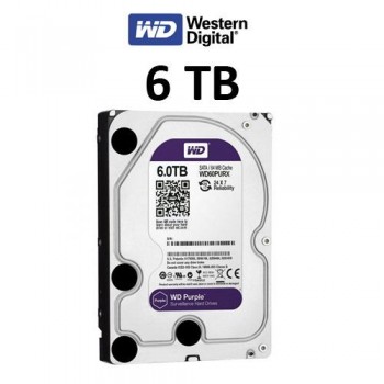 Σκληρός δίσκος Western Digital Purple 6TB WD60PURX 64MB