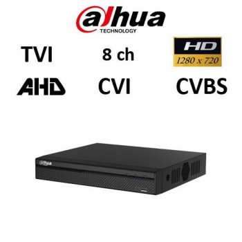 DVR Dahua XVR4108HS, AHD, TVI, CVI, CVBS, 8ch 720P