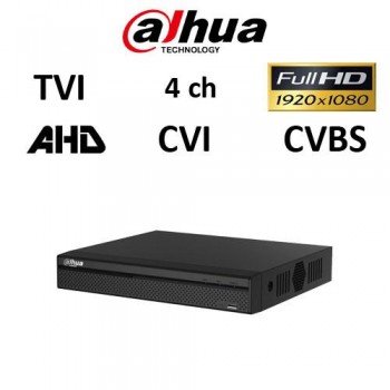 DVR Dahua XVR5104HS, AHD, TVI, CVI, CVBS, 4ch 1080P