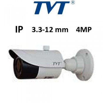 Κάμερα TVT 9442S2 4MP 3.3-12MM Λευκή Bullet