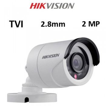 Κάμερα Hikvision DS-2CE16D0T-IRF TVI 2MP 2.8mm Λευκή Bullet