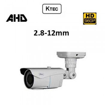 Κάμερα KTEC E960VW AHD 960P 2.8-12MM λευκή Bullet