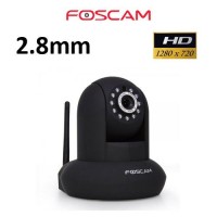 Κάμερα FOSCAM IP FI9821P ασύρματη μαύρη πανοραμική Speed Dome