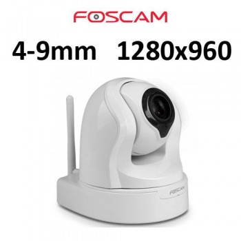 Κάμερα FOSCAM IP FI9826P ασύρματη λευκή πανοραμική Speed Dome
