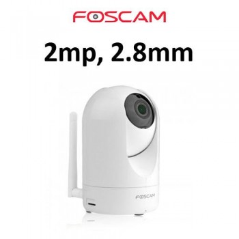 Κάμερα Foscam R2 IP, Ασύρματη, 2mp, 2.8mm, λευκή Speed Dome