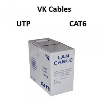 Καλώδιο VK Cables UTP Cat 6, 100 μέτρα