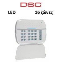 Πληκτρολόγιο DSC HS2LEDE1 Ενσύρματο LED, 16 ζώνες για συστήματα συναγερμών